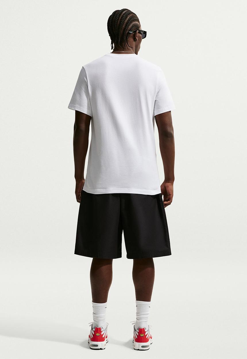 Nike - NSW Icon Futura T-shirt - White/Black/University Red