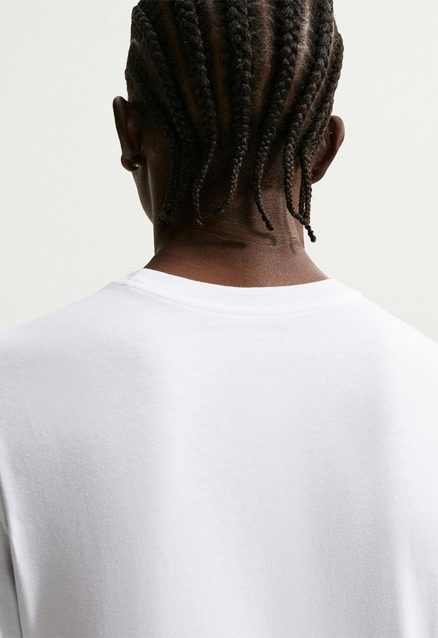 Nike - NSW Icon Futura T-shirt - White/Black/University Red