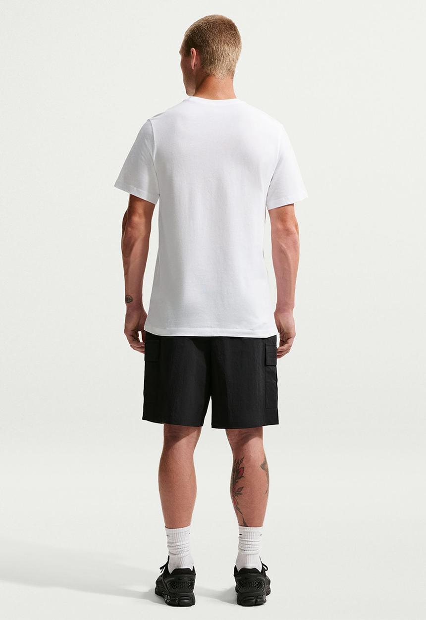 Nike - Nsw icon futura short sleeve tee - white/black