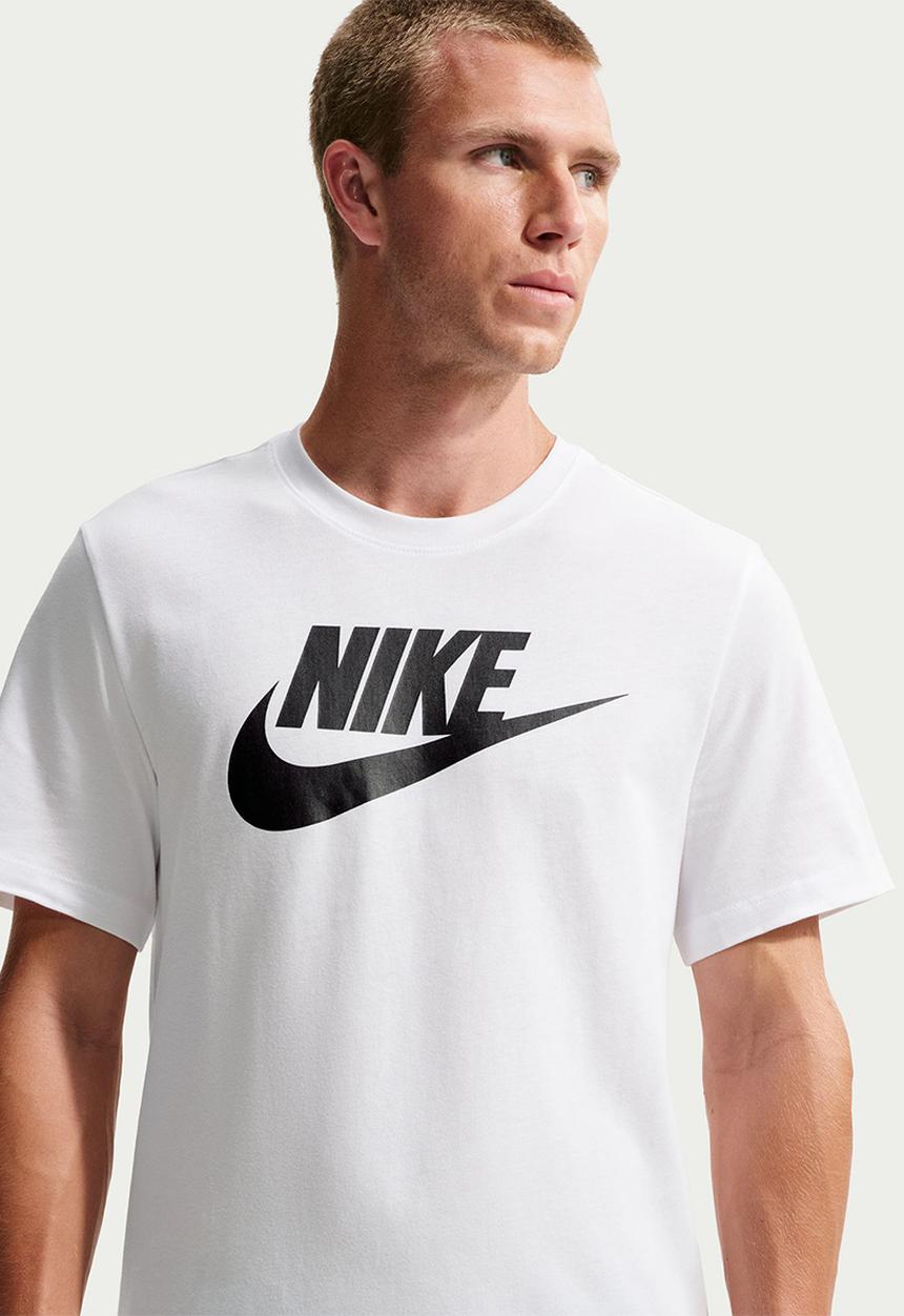 Nike - Nsw icon futura short sleeve tee - white/black