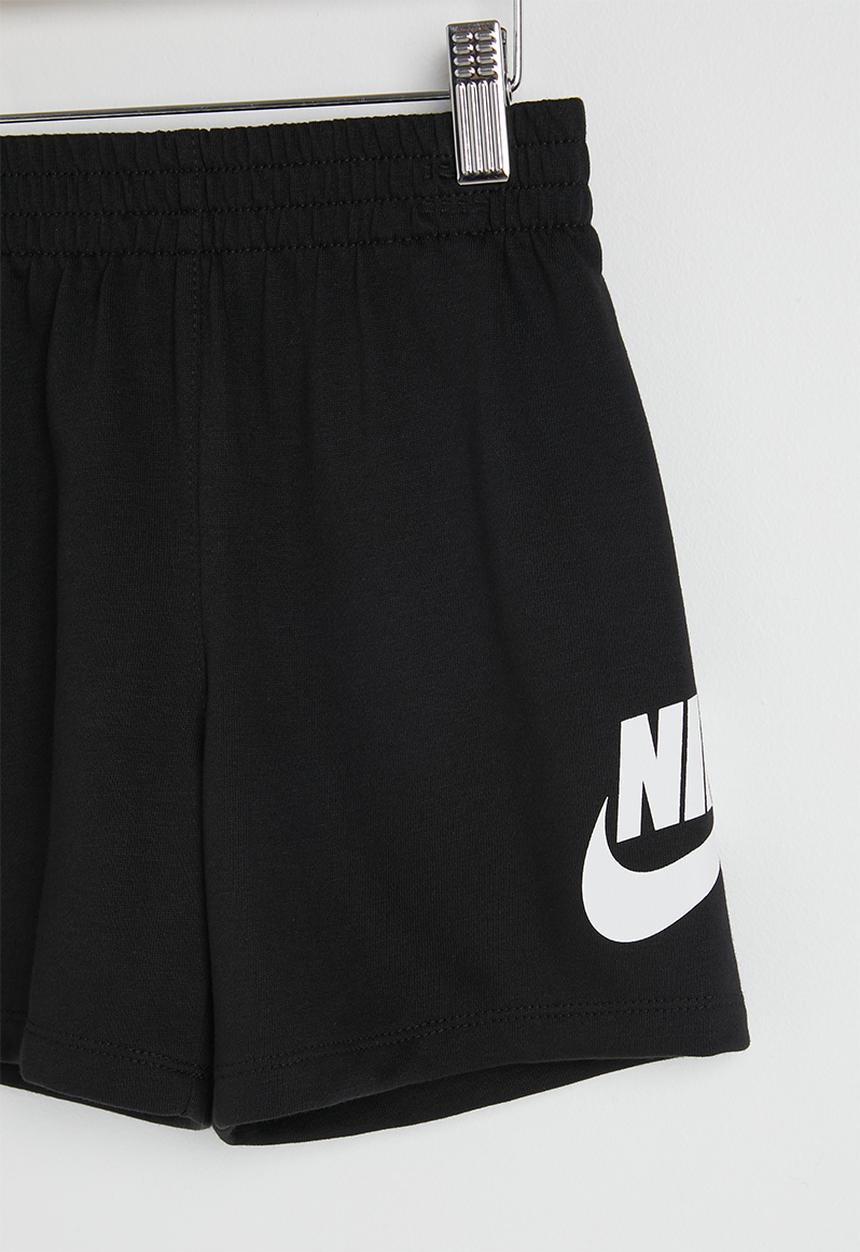 Nike - Nkn Club Tee & Short Set - Black/White