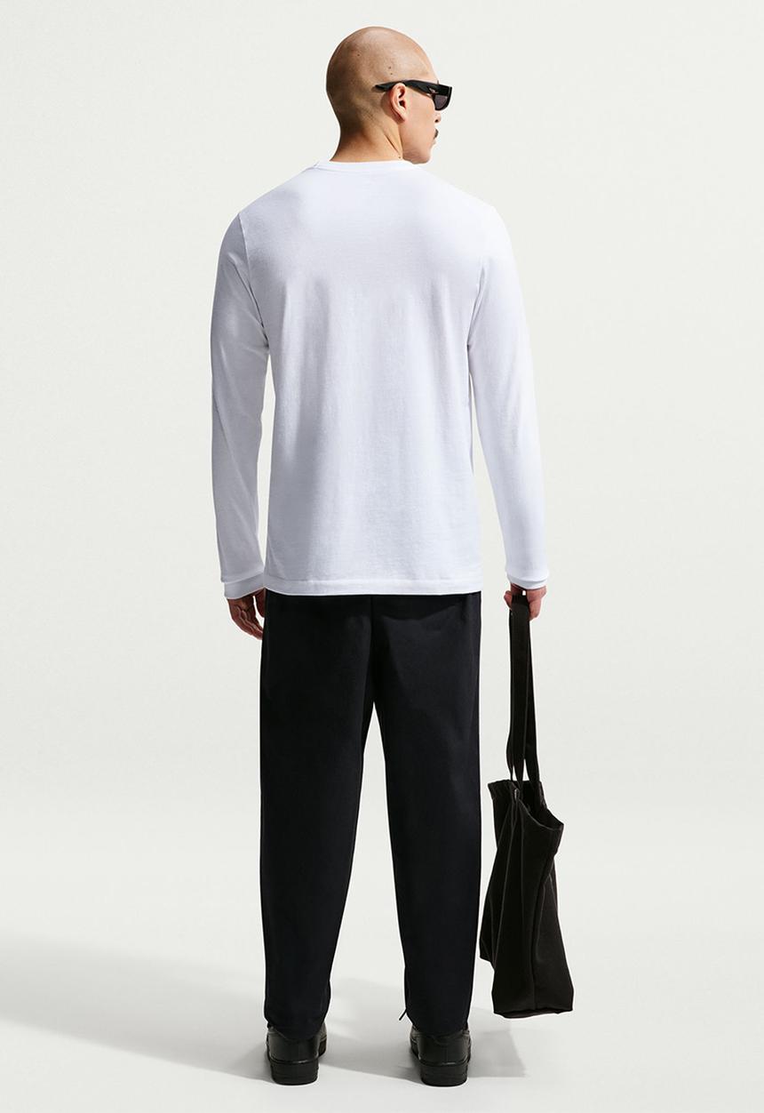 Nike - Nsw clb tee long sleeve - white 