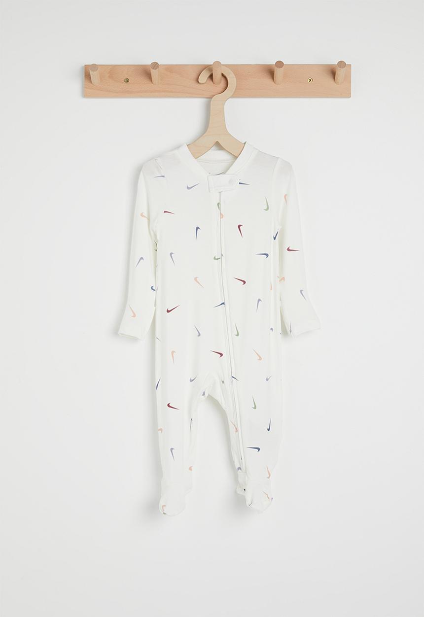 Nike - Nkn Aop Viscose Footed Coveral - Sail