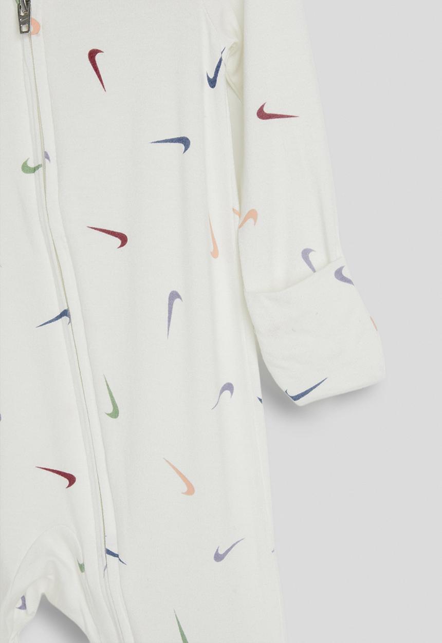 Nike - Nkn Aop Viscose Footed Coveral - Sail
