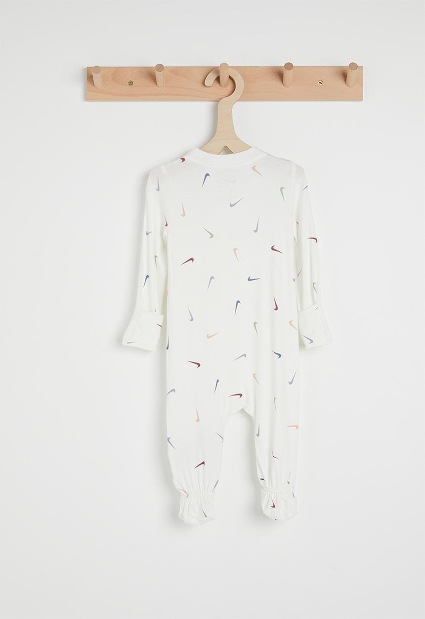 Nike - Nkn Aop Viscose Footed Coveral - Sail