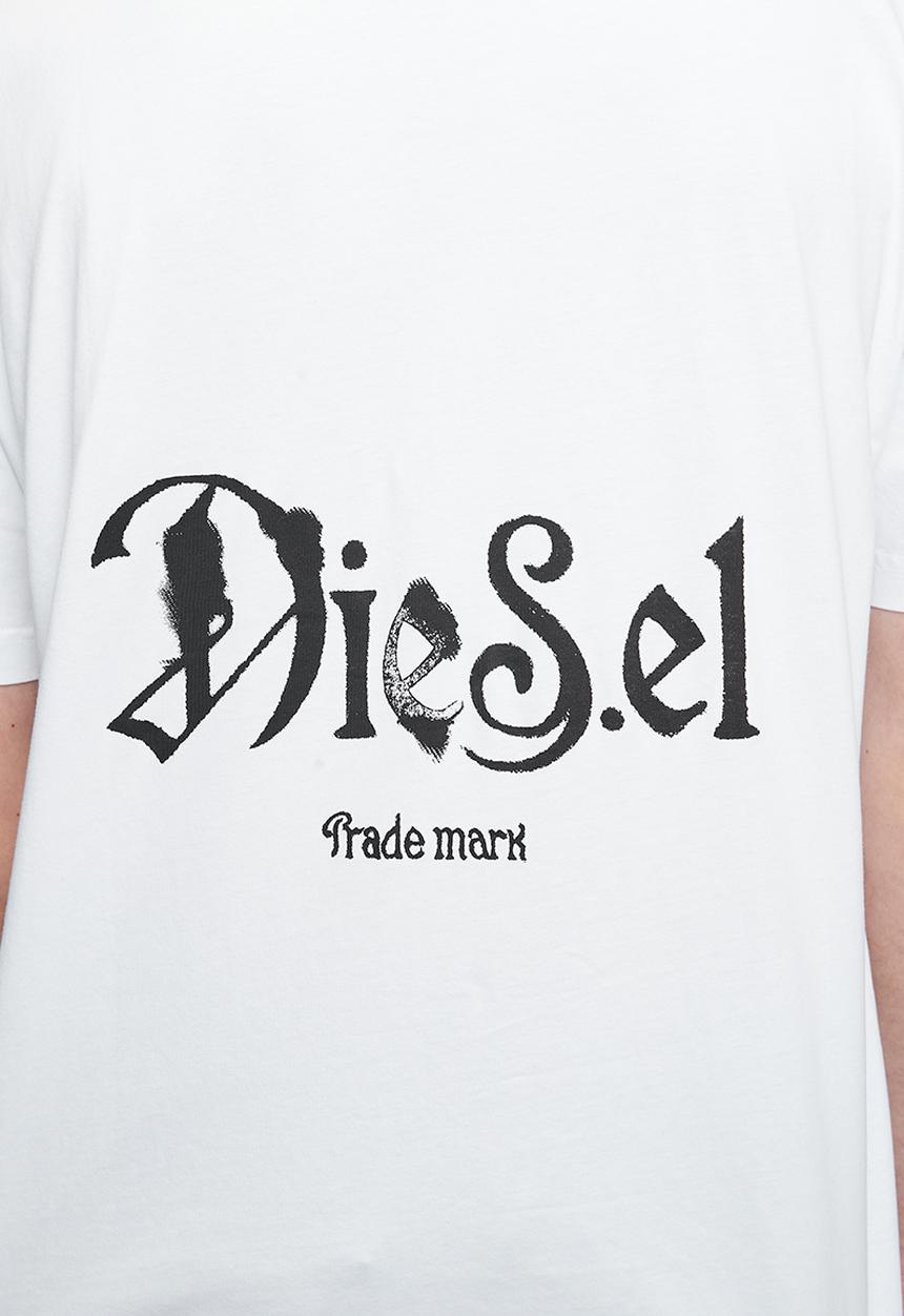 Diesel  - T-BOGGY-V10 T-SHIRT - White