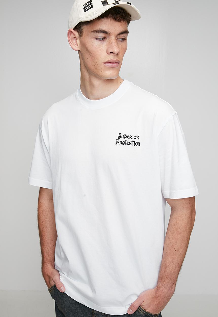 Diesel  - T-BOGGY-V10 T-SHIRT - White