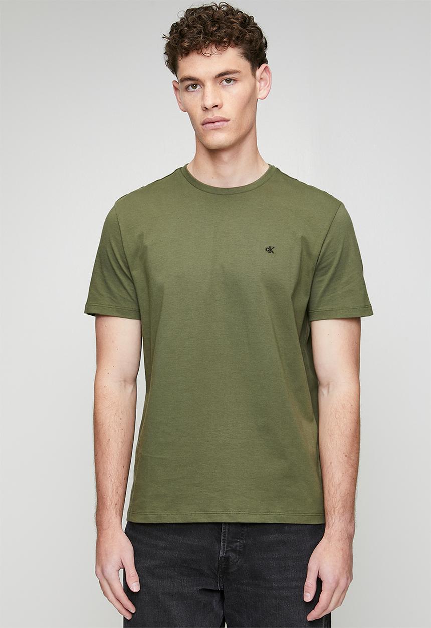 Calvin Klein - Ss Classic Monogram Tee - Fatigue
