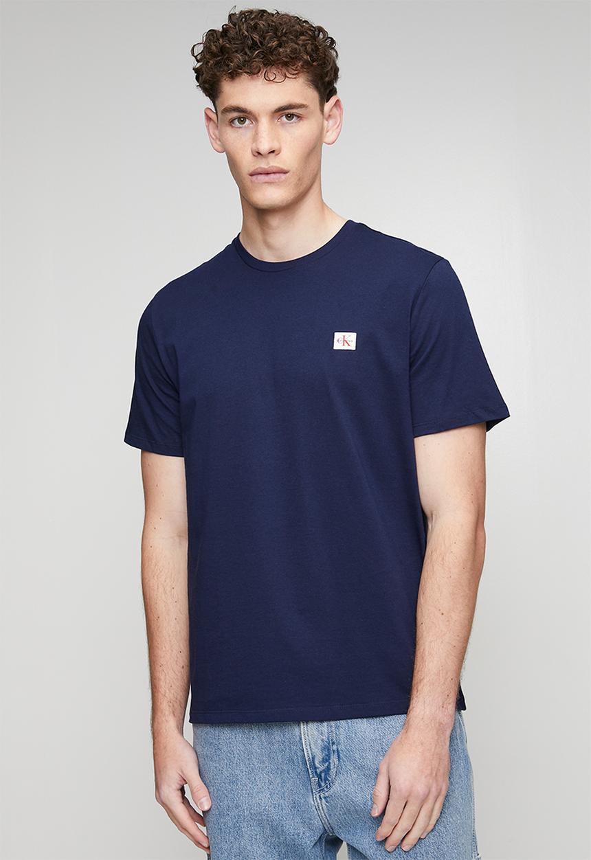 Calvin Klein - Ss Badge Tee 2 Pack - Maritime Navy/Bright White
