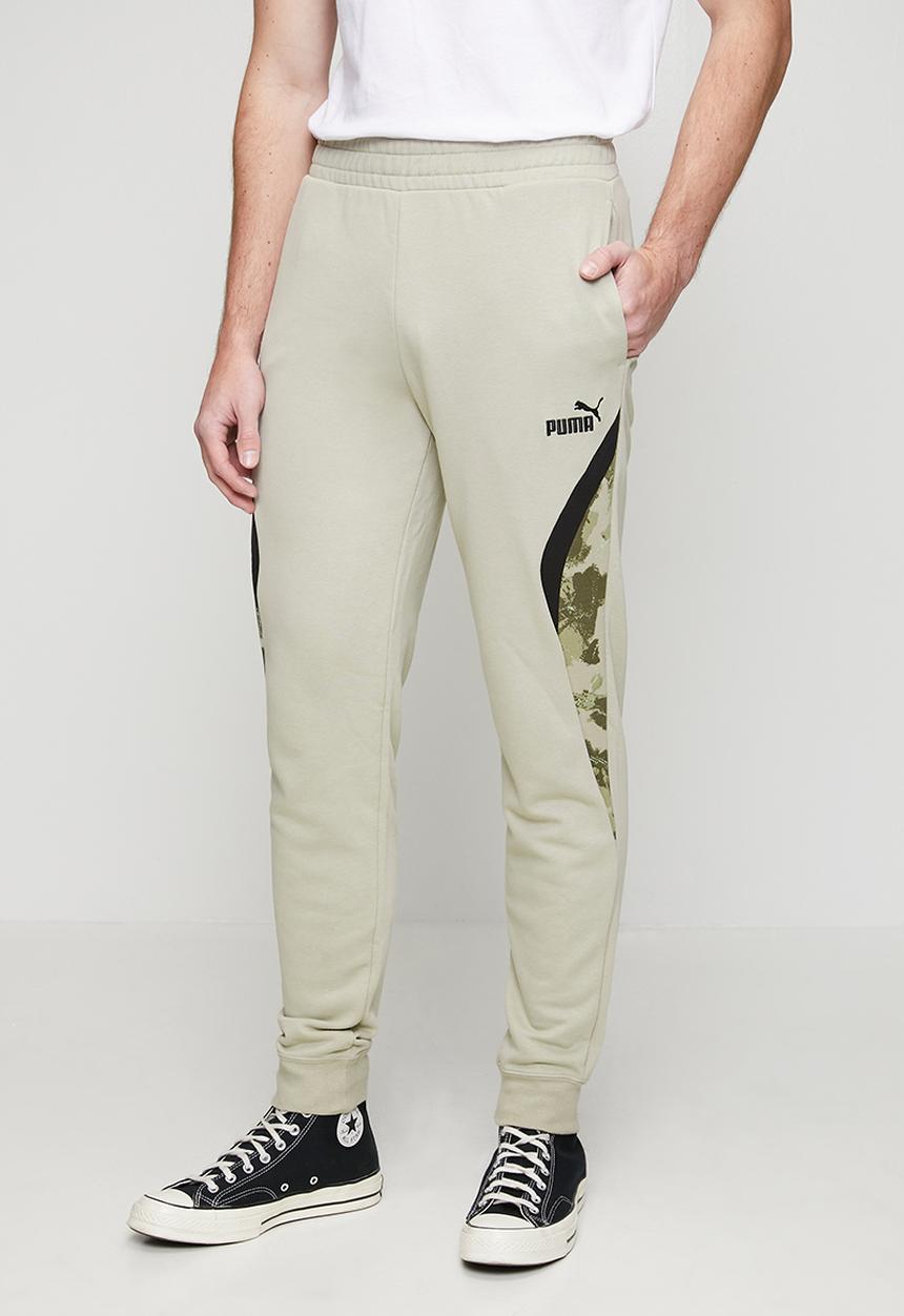 PUMA - CAMO Sweatpants TR cl - Pebble Gray