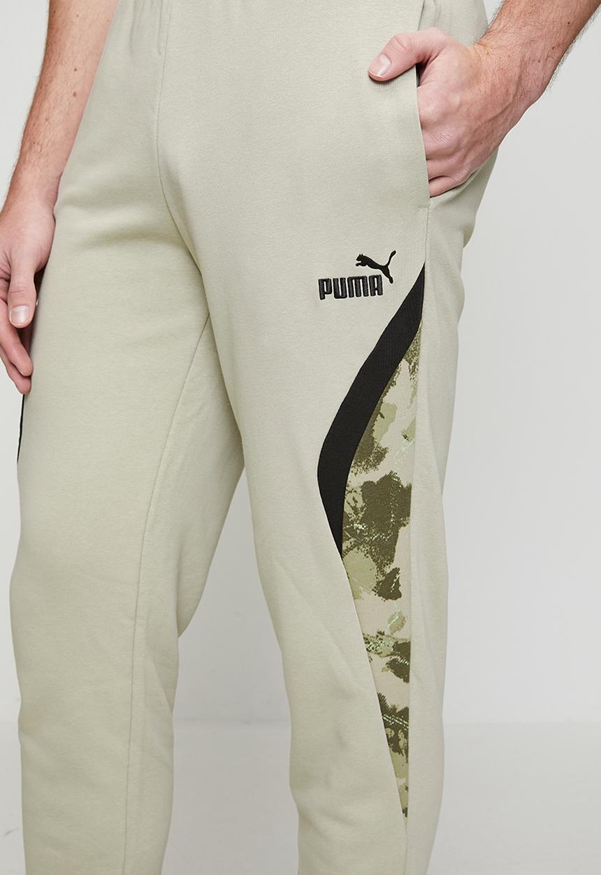 PUMA - CAMO Sweatpants TR cl - Pebble Gray