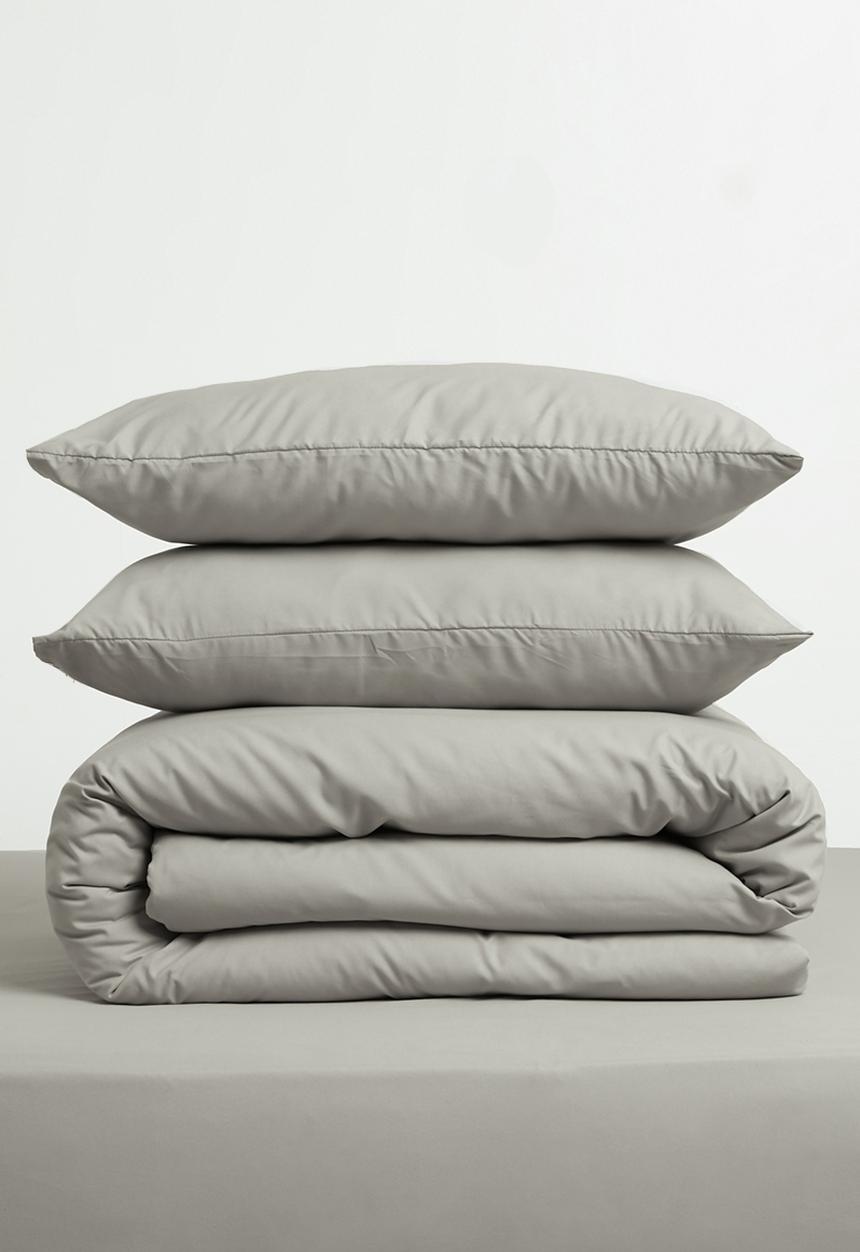 Sixth Floor - Recycled microfibre duvet set Greige