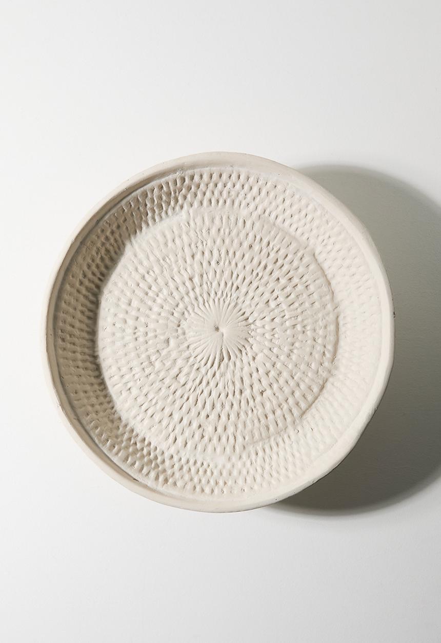 Sixth Floor - Textured Papermache Tray White