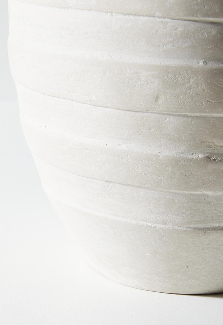 Sixth Floor - Lineo Papermache Vessle White