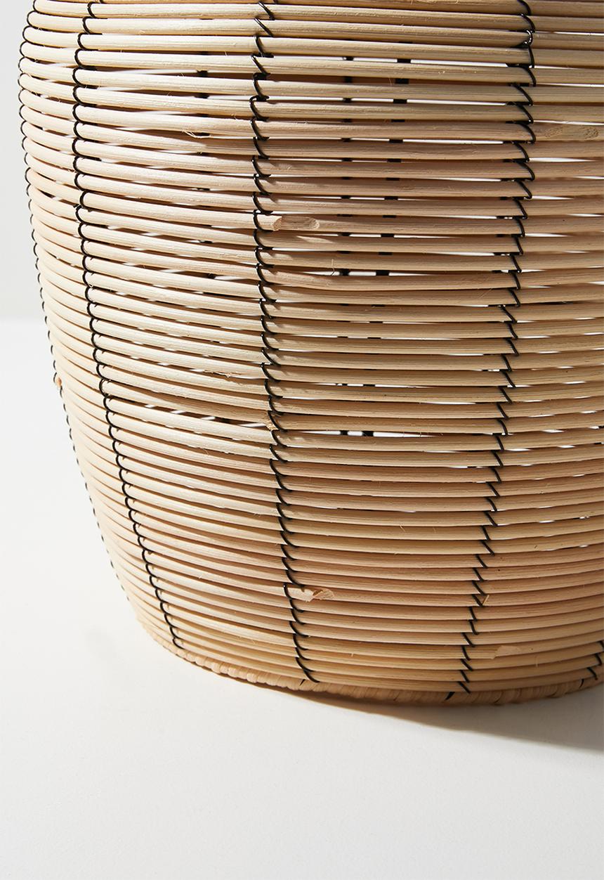 Sixth Floor - Chile cane lamp - white & neutral