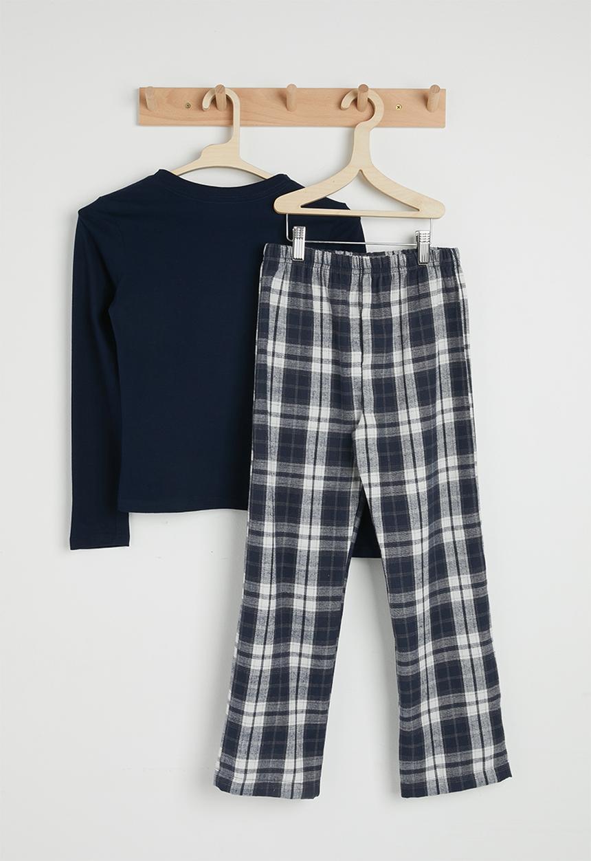 Pop Candy - Pj set - navy/check