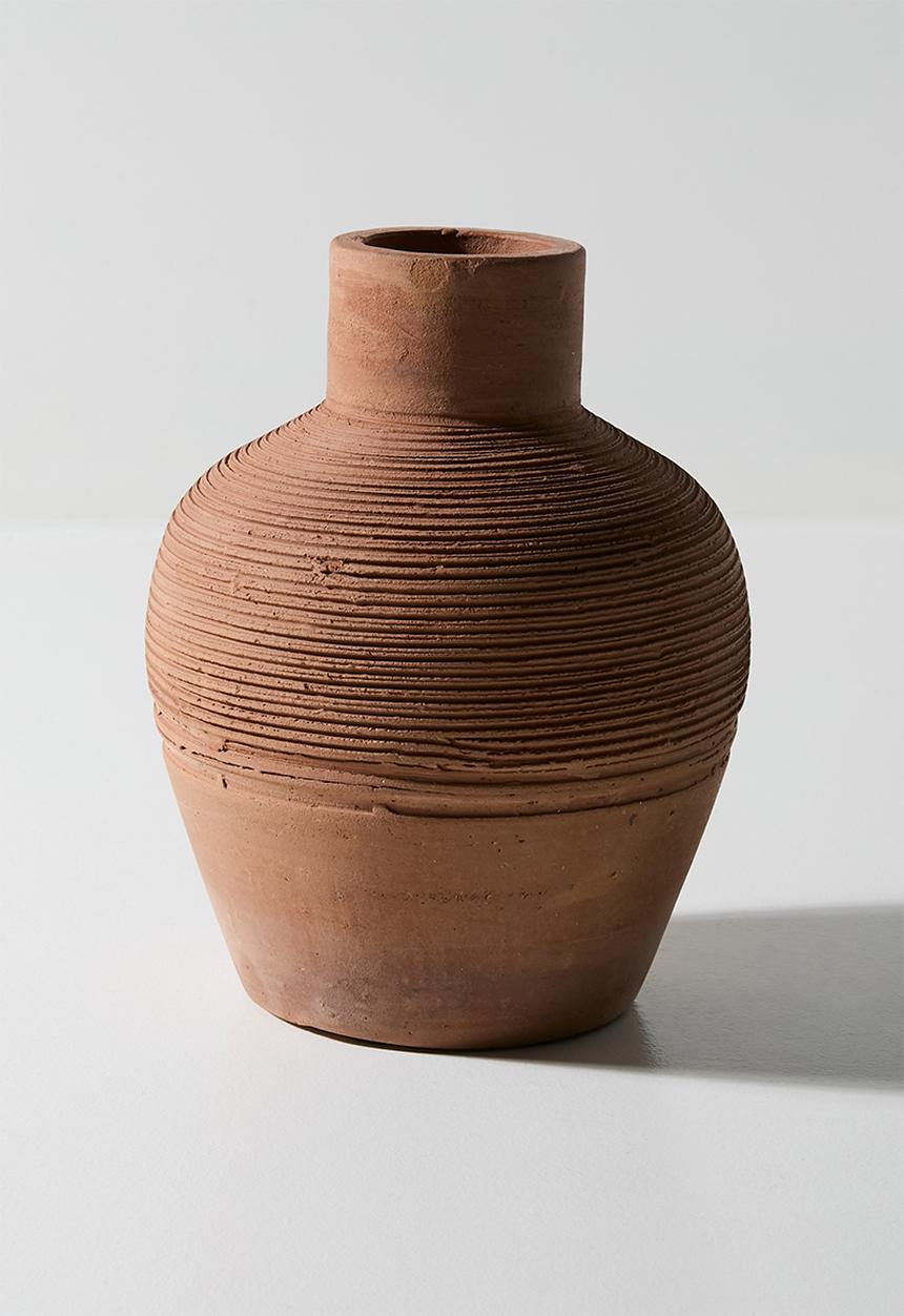 Sixth Floor - Slink Terracotta Vessle Natural