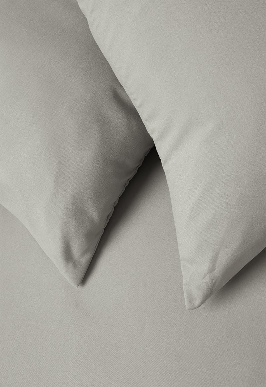 Sixth Floor - Recycled microfibre standard pillowcase set Greige