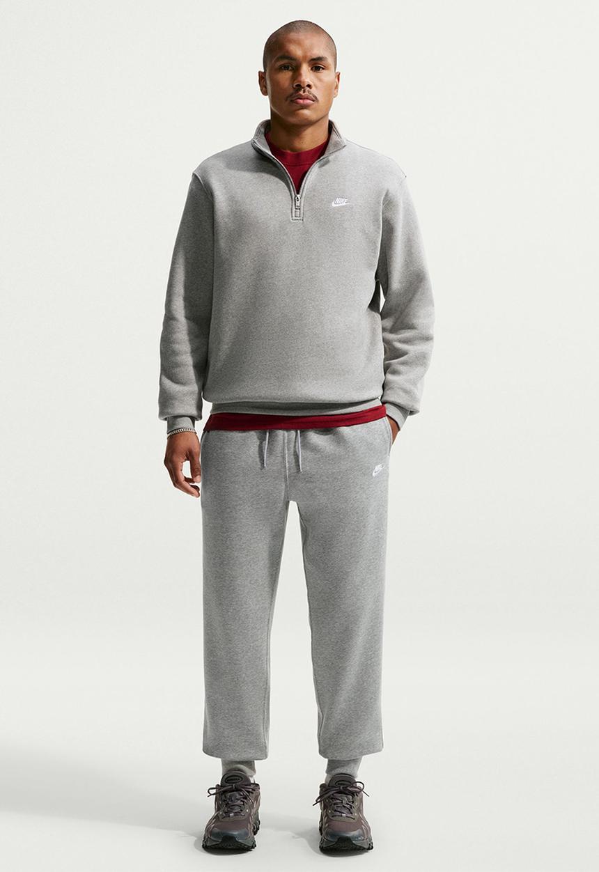 Nike - NSW Club BB Jogger - Dk Grey Heather/Lt Soke Grey/White