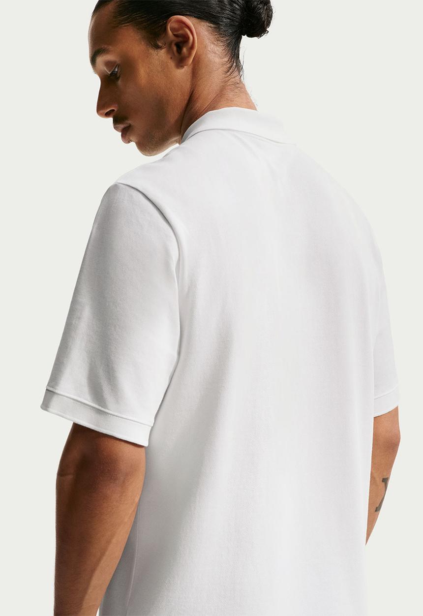 Nike - Nike Men's Club Pique Polo - White/Black