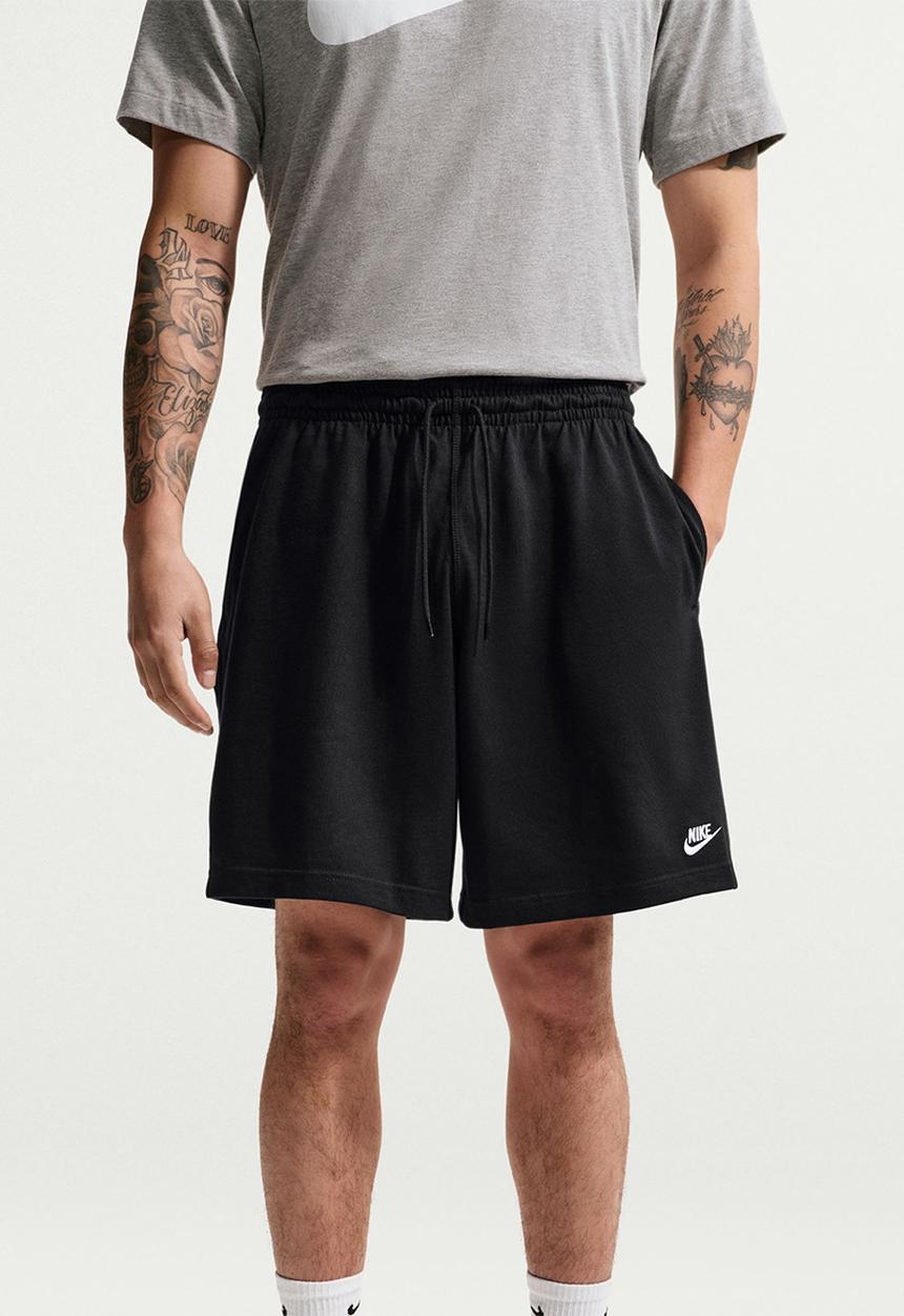 Nike - Club Knit Short - Black/White