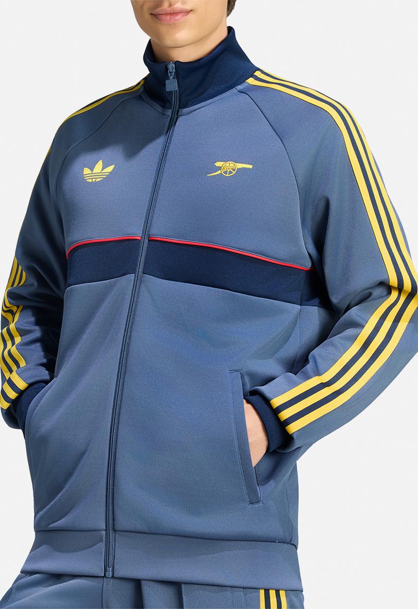 adidas Originals - Arsenal FC OG Track Top- Preloved ink Blue/ Yellow