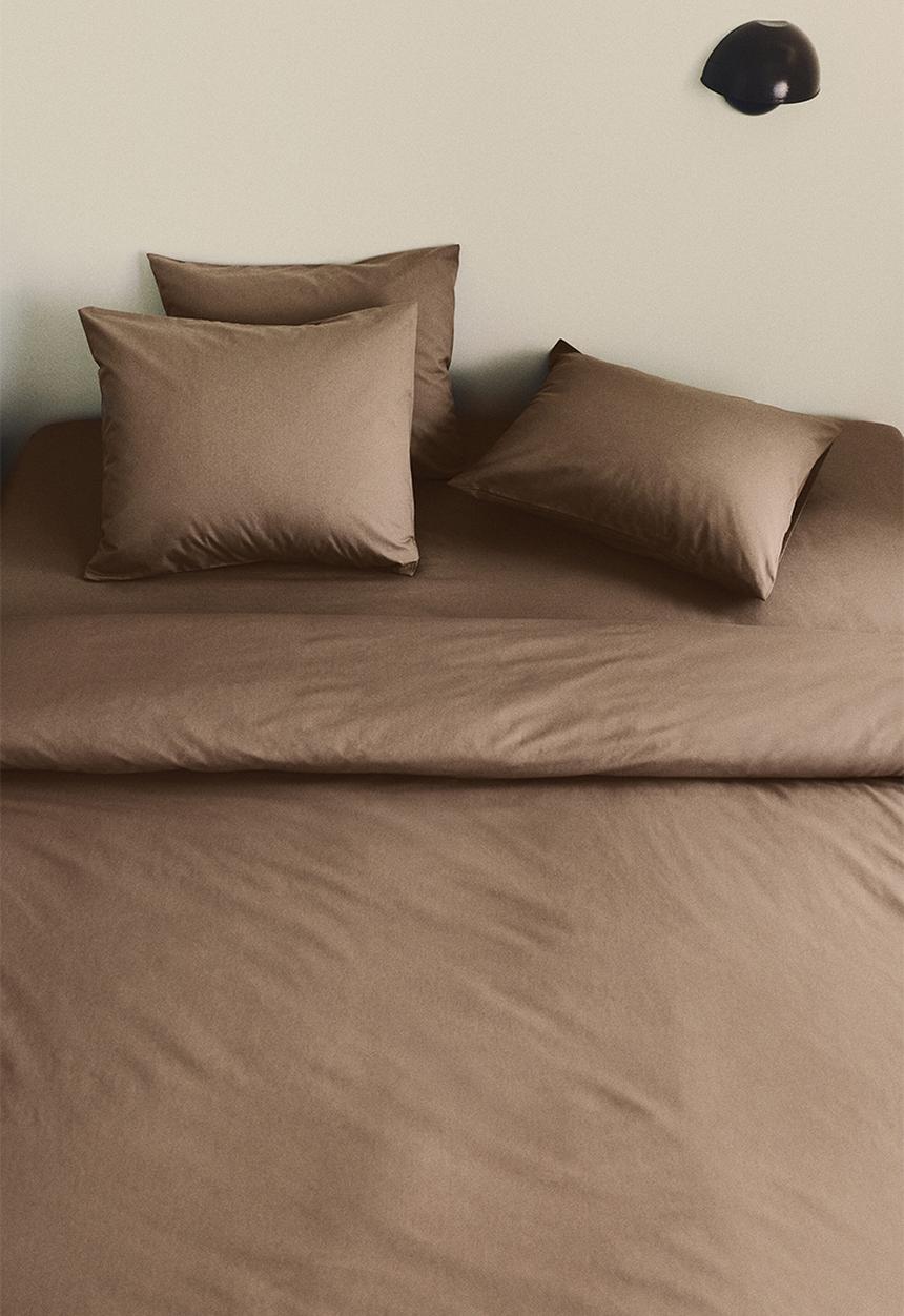 H&M - Cotton double/king duvet cover set - mole