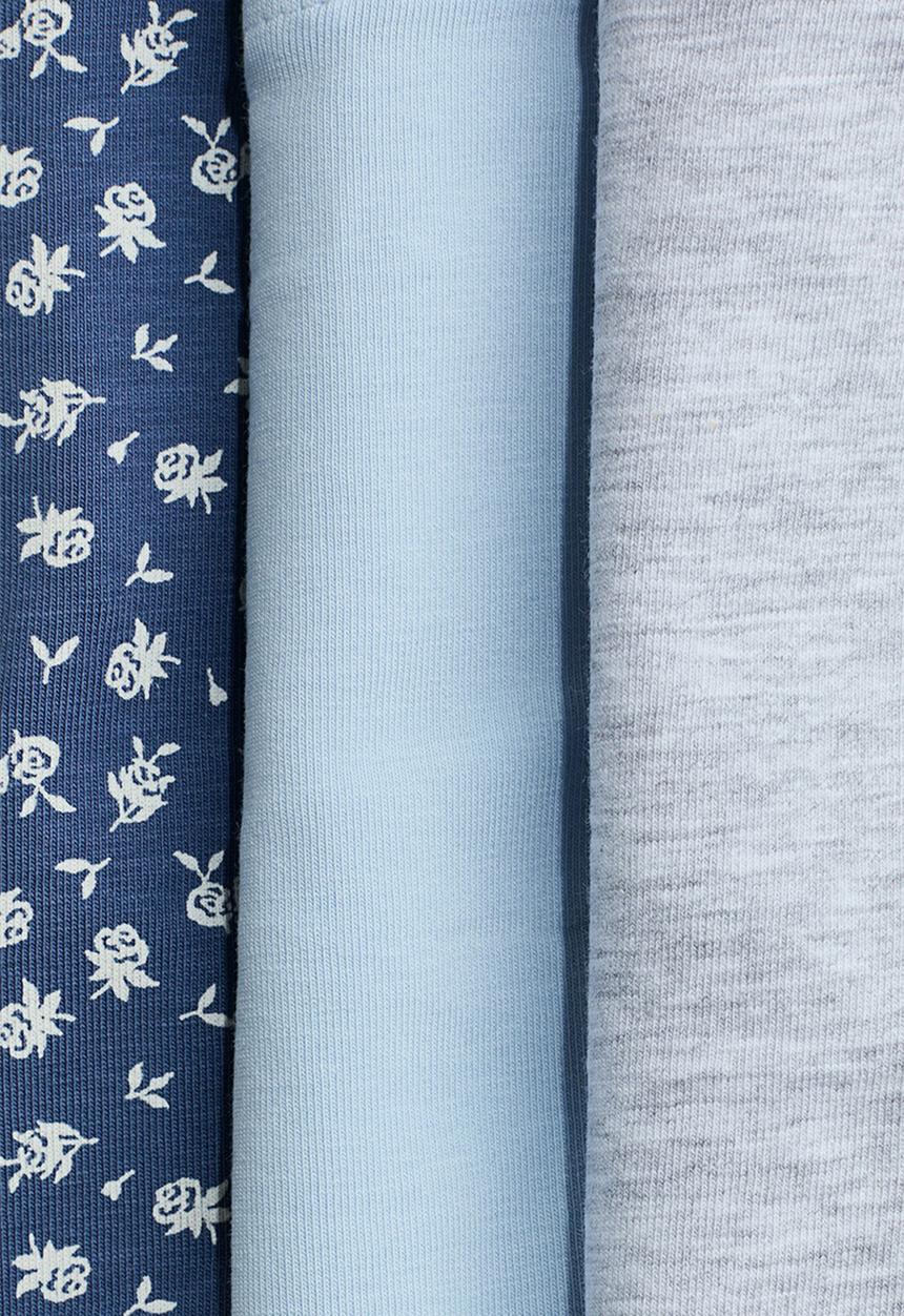 H&M - 5-Pack cotton boxers - blue/floral