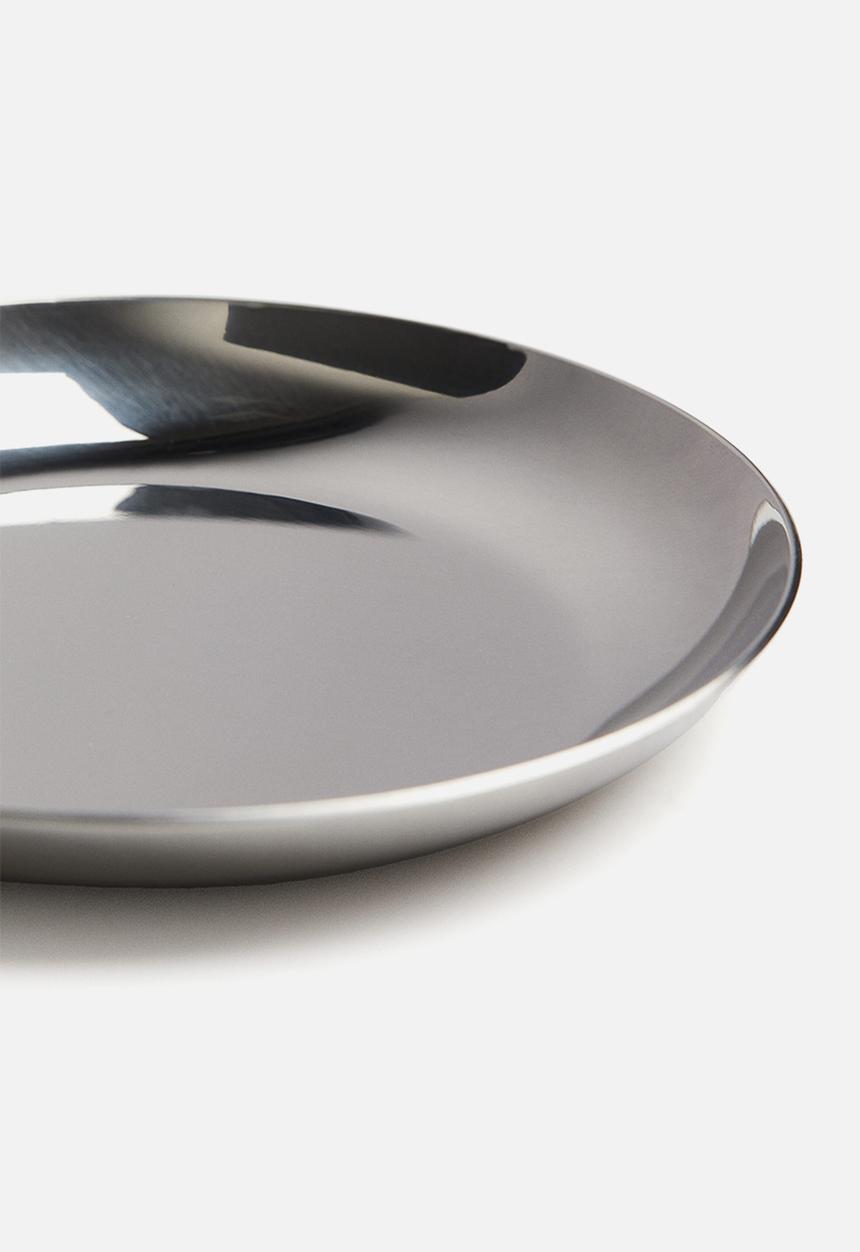 H&M - Metal mini dish - silver-coloured