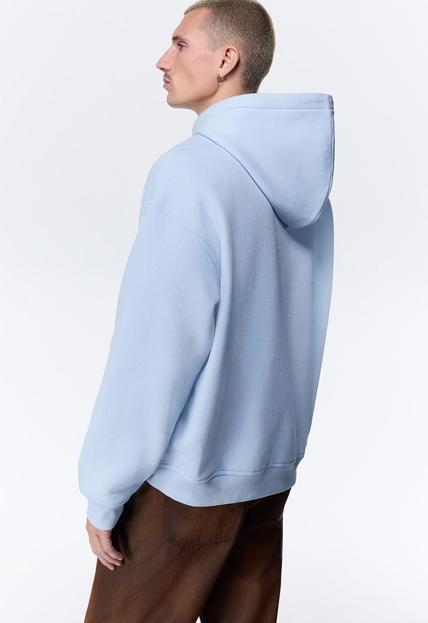 H&M - Loose fit hoodie - light blue