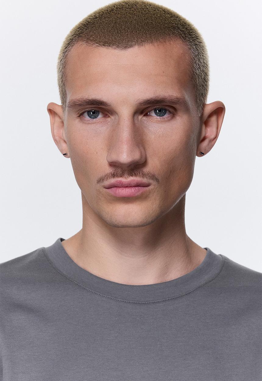 H&M - Regular fit jersey top - grey