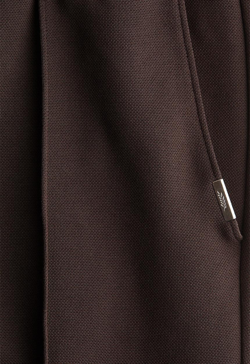 H&M - Regular fit tailored joggers - dark brown