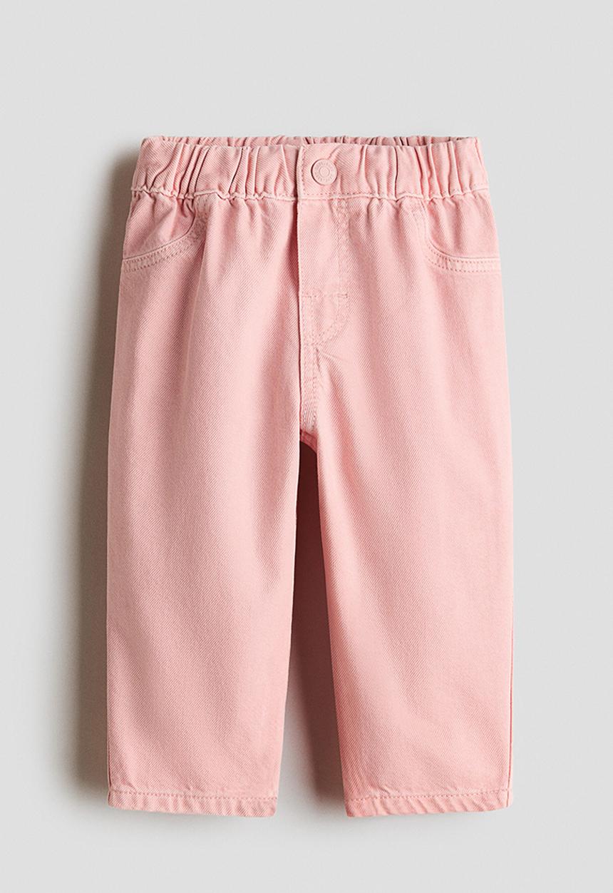 H&M - Cotton trousers - light pink