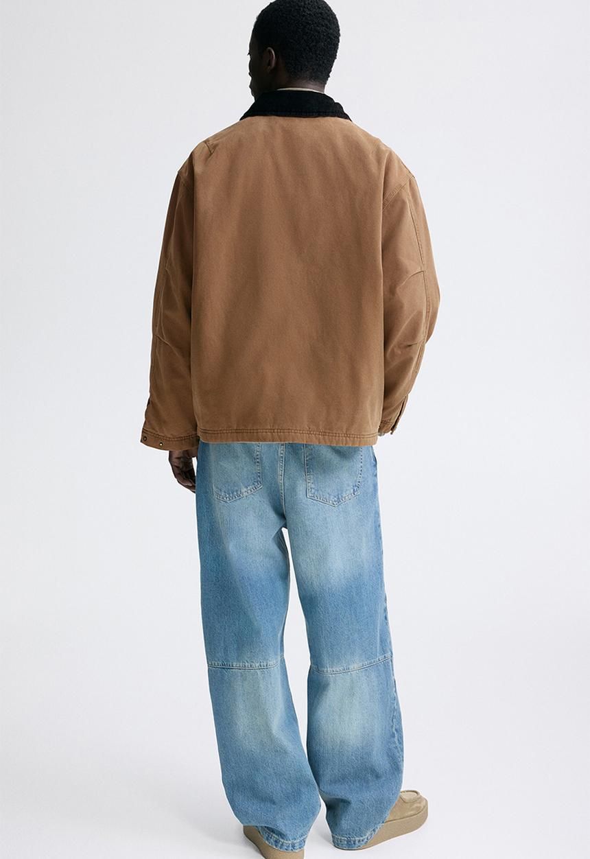 H&M - Workwear jacket - dark beige