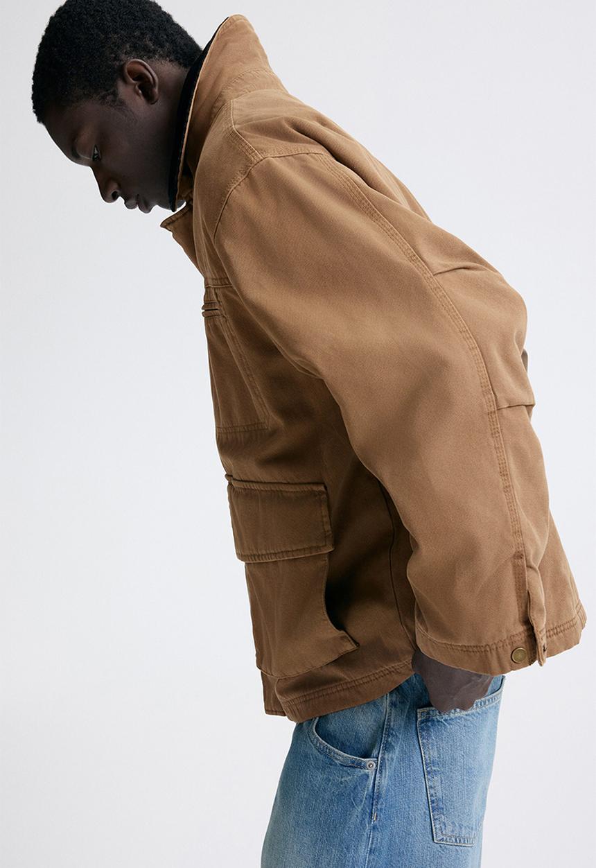 H&M - Workwear jacket - dark beige