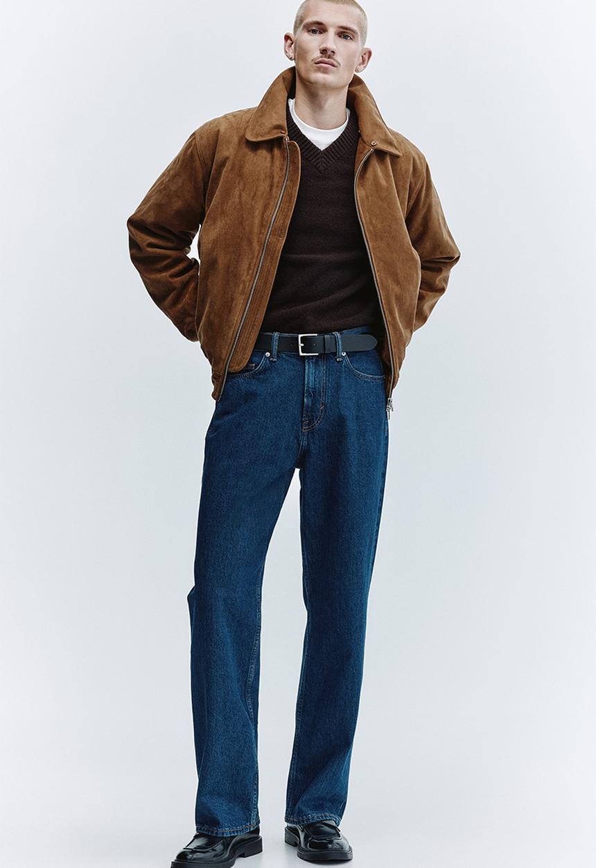 H&M - Relaxed jeans - dark denim blue