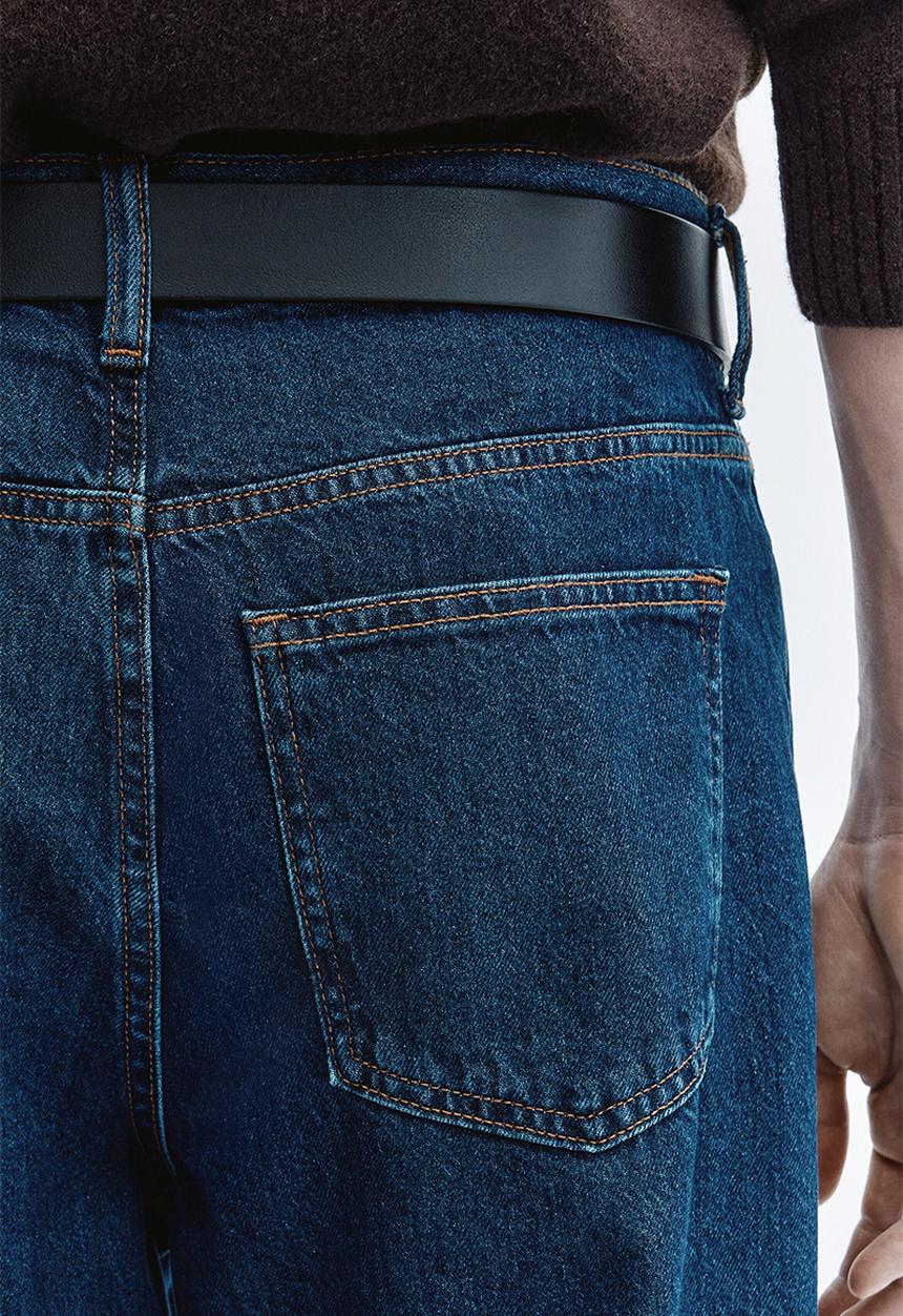 H&M - Relaxed jeans - dark denim blue