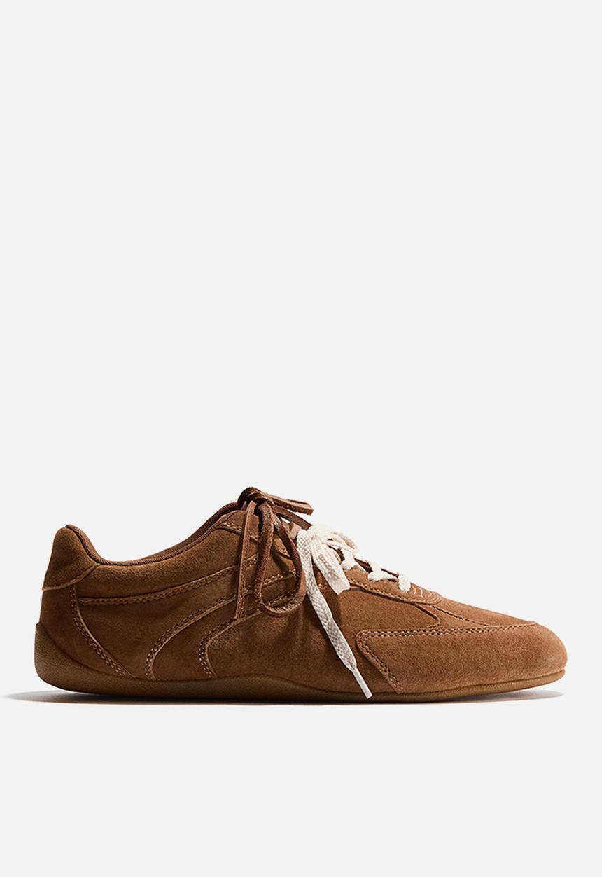 H&M - Suede trainers - light brown