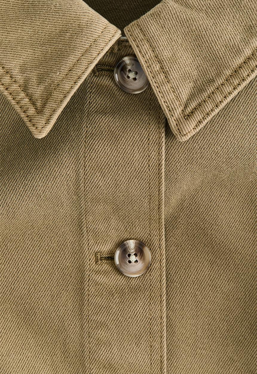 H&M - Shacket - khaki green