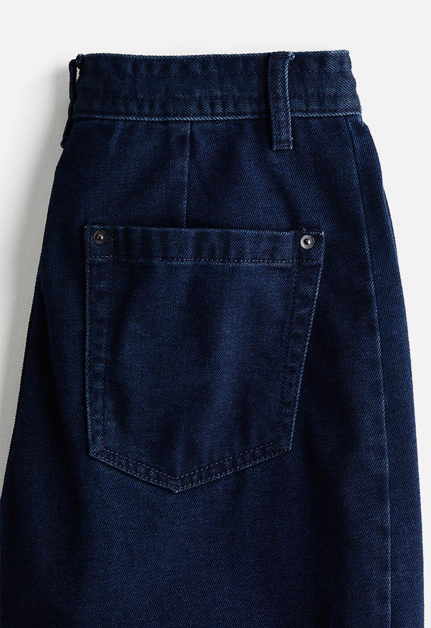 H&M - Barrel regular jeans - dark denim blue