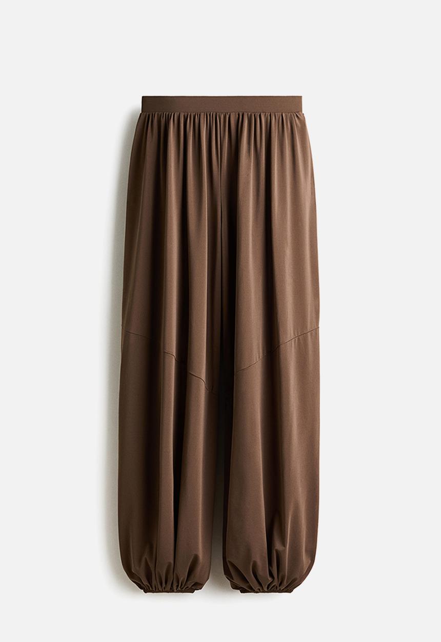 H&M - Balloon-leg trousers - brown