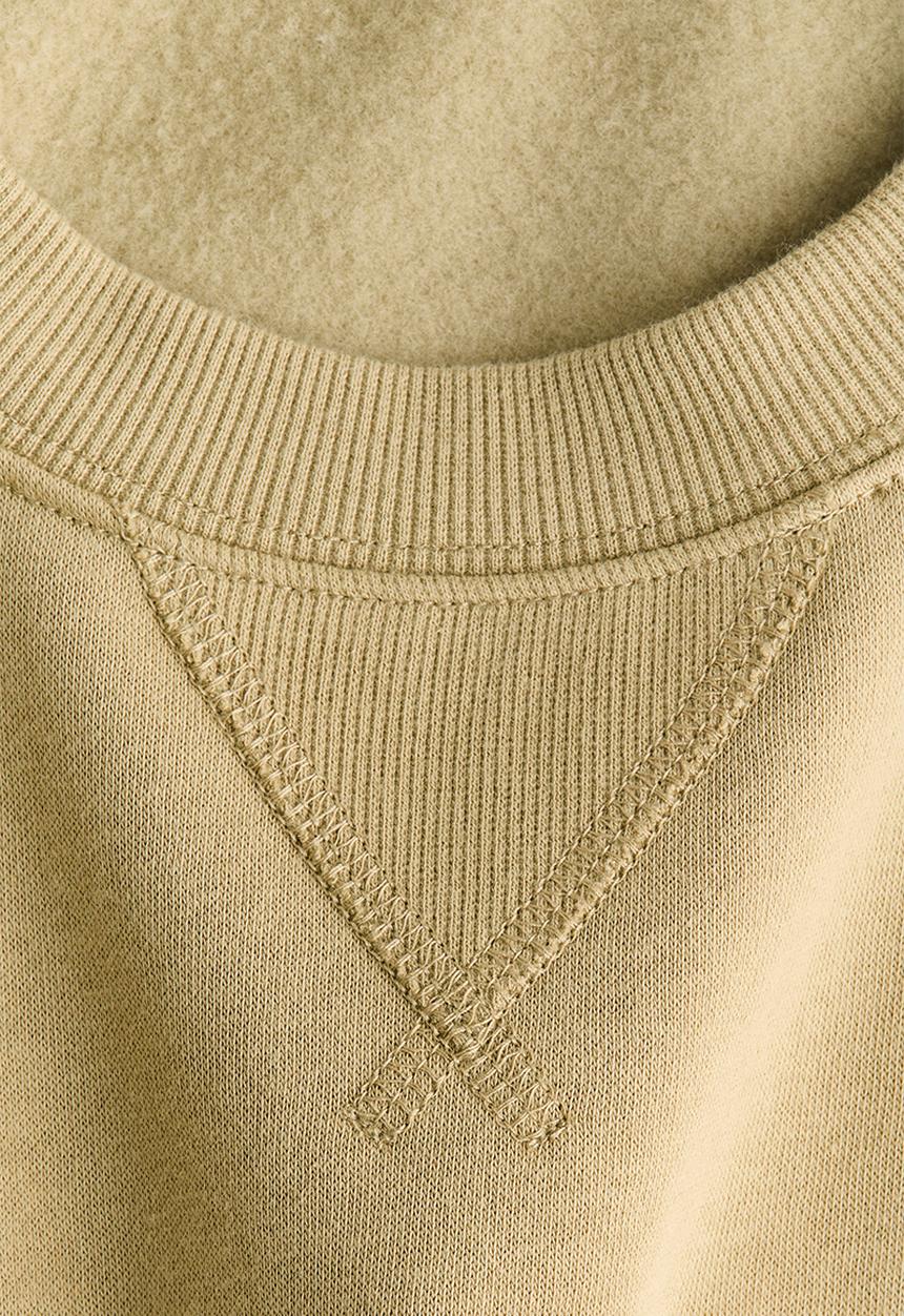 H&M - Motif-detail sweatshirt - beige/atelier