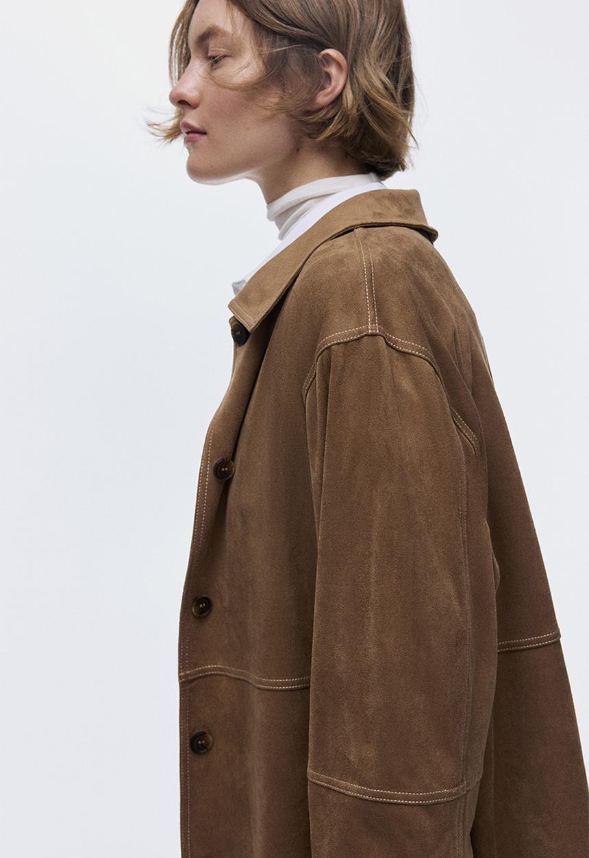 H&M - Loose-fit shirt - brown