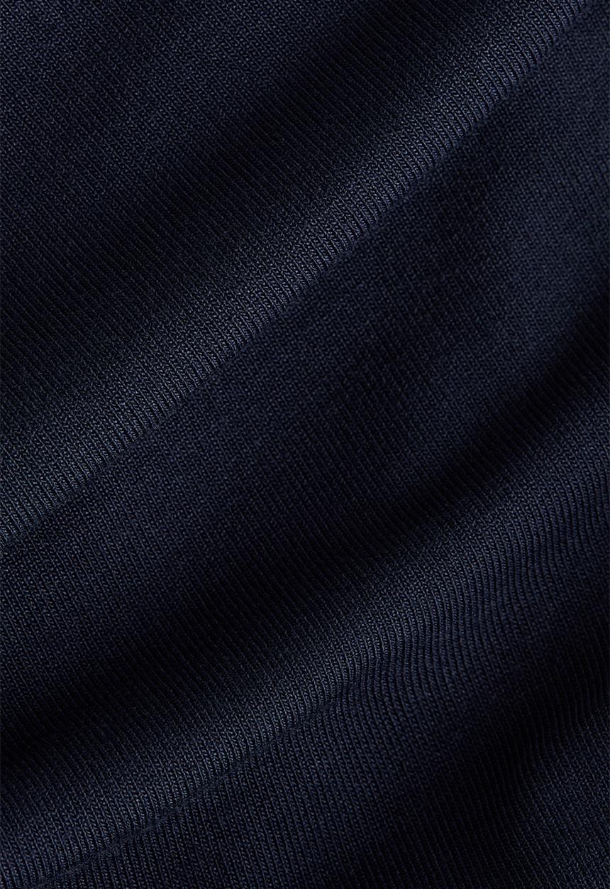 H&M - Cowl-back jersey top - navy blue