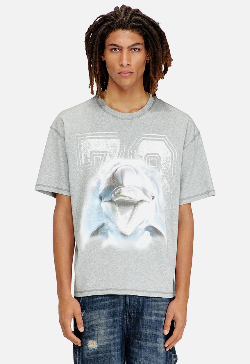 Diesel  - T-BOXT-DOLPHIN - grey