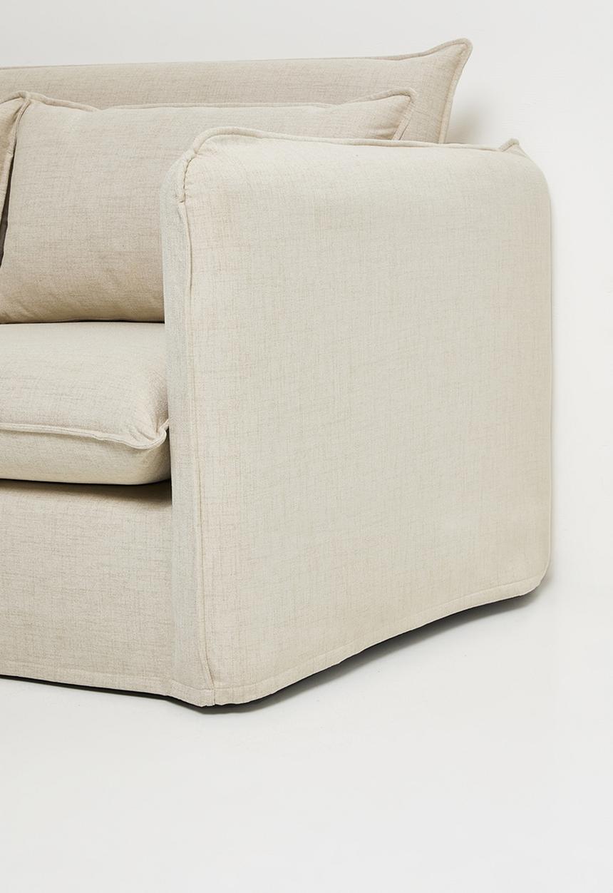 Sixth Floor - Lailah 3 seater sofa - natural