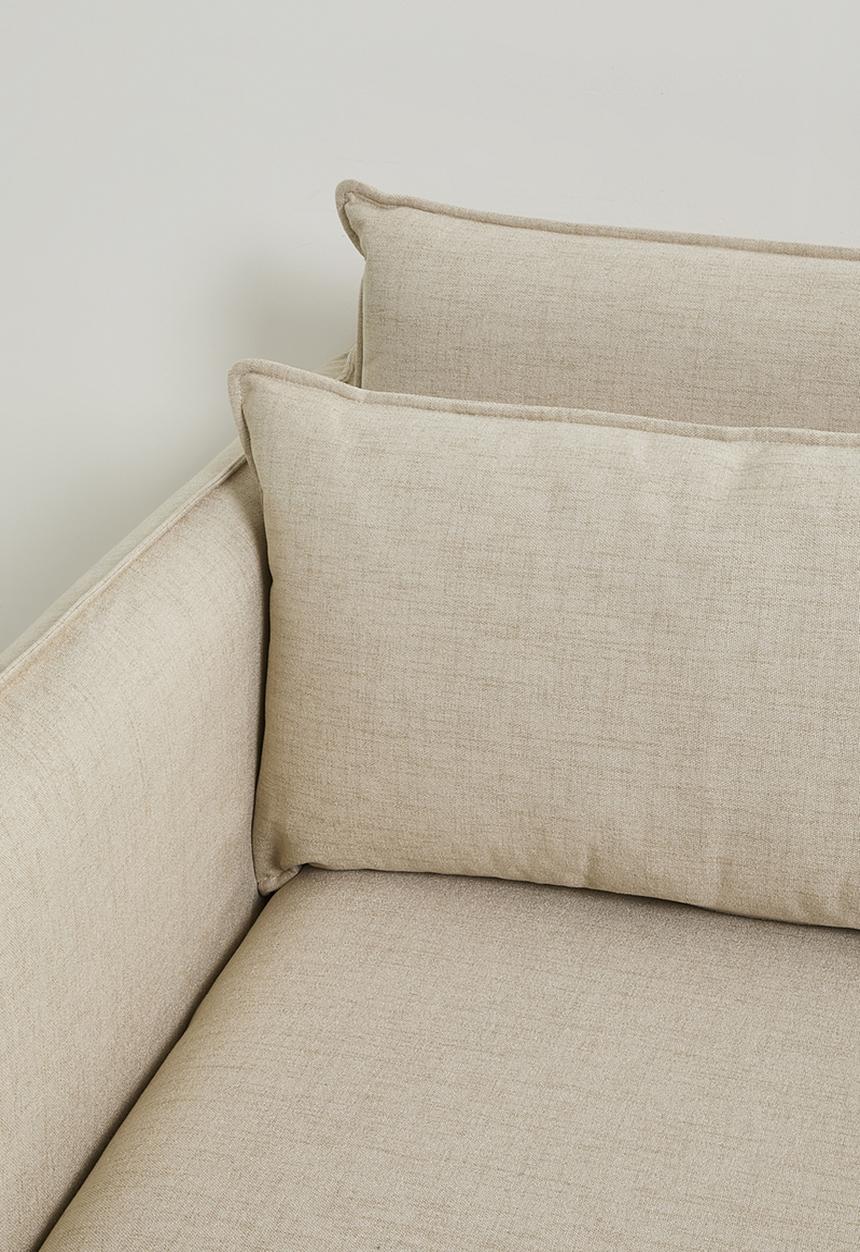 Sixth Floor - Lailah 3 seater sofa - natural
