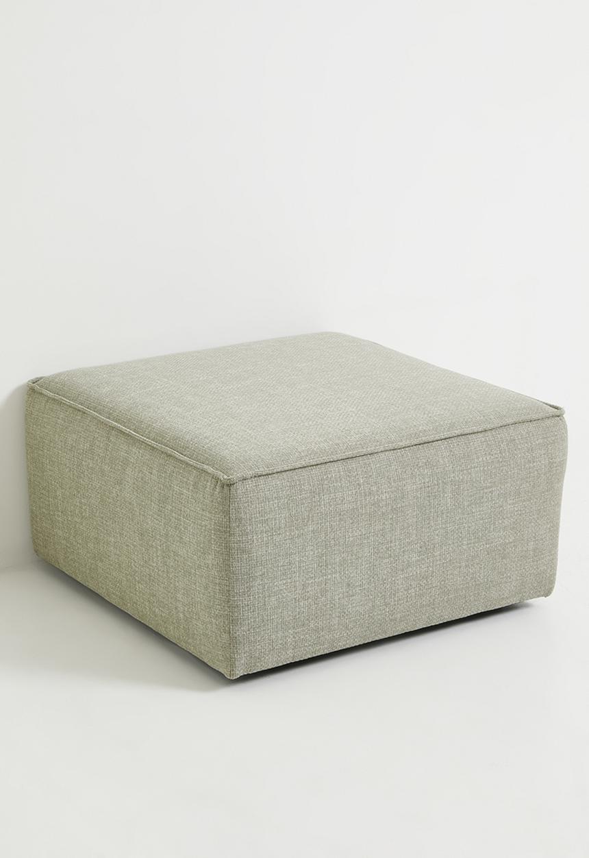 Sixth Floor - Modus Ottoman Piece - Sage