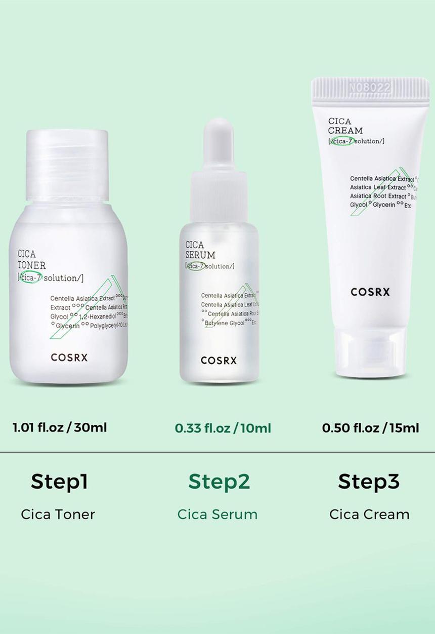 COSRX - Pure Fit CICA-7 Kit