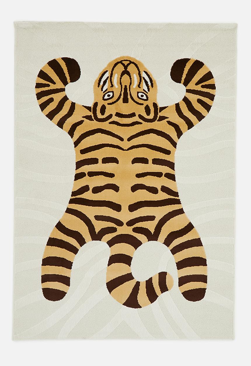 Fotakis - Tiger Triumph poly rug multi